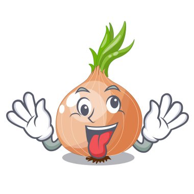 Mutfakta deli çizgi film Olgun soğan