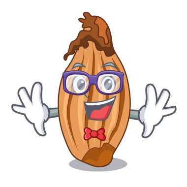 Geek karakter taze soğan çiftçi Market