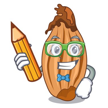 Öğrenci karakter taze soğan çiftçi Market