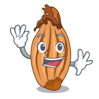 Sallanan karakter taze soğan çiftçi Market