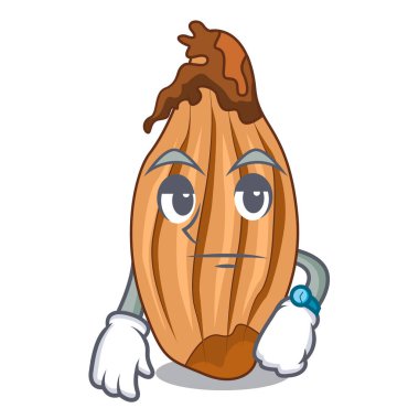 Bir cam kase karikatür soğancık bekliyor