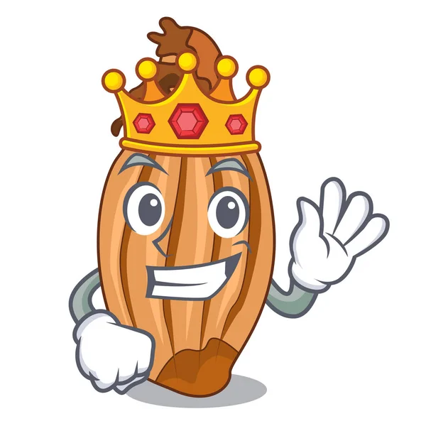 Bir cam kase karikatür Kral soğancık