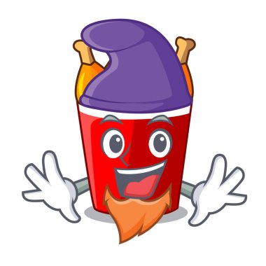 Kızarmış Elf karakter kova tavuk lokanta