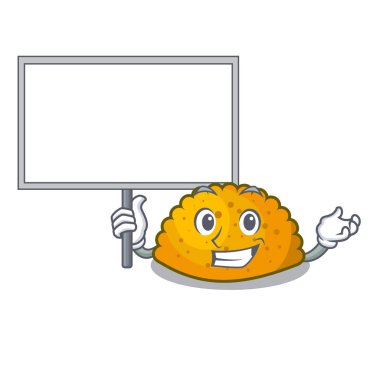 Yönetim Kurulu karakter Jamaika köftesi ızgarada getir.