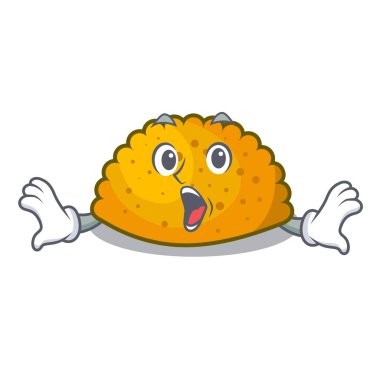 Kızarmış köftesi maskotu izole şaşırttı