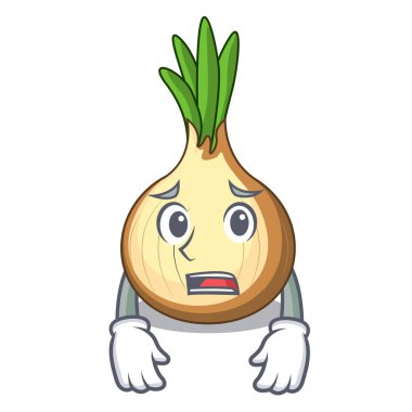 Yazık ki çizgi film olgun sarı soğan yemek pişirmek için