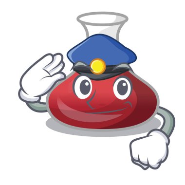 Polis cam sürahi kırmızı şarap ile karakter