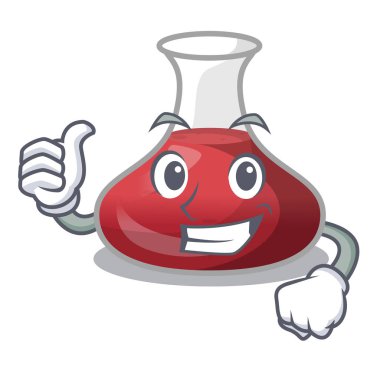 Çizgi film sürahi ile lezzetli kırmızı şarap yaşasın