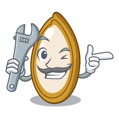 Maskot izole mekanik meyve kabak tohumu