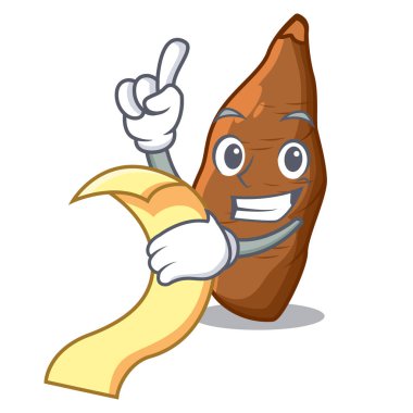 Çizgi film tablo menü olgun manyok ile