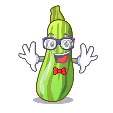 Geek taze organik kabak karikatür kase illüstrasyon vektör