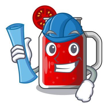 Mimar tatlı domates suyu karakter cam