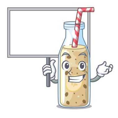 Yönetim Kurulu muz smoothie çizgi film masaya getirmek