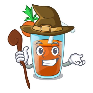 Cadı taze yüzlü havuç karikatür tablo