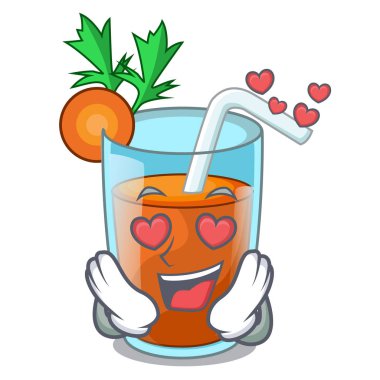 Aşk karikatür tablo taze yüzlü havuç