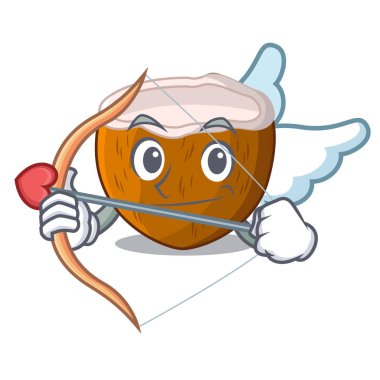 Aşk tanrısı karakter Hindistan cevizi adet pazarında