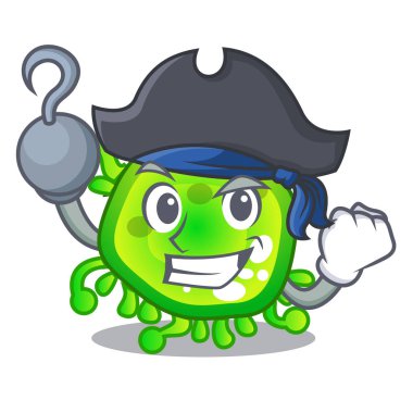 Korsan karakter mikrop bakteri avuç