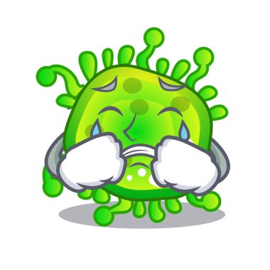 Çizgi film mikropların insanlar bir yandan ağlıyor