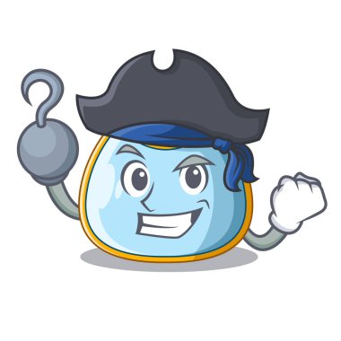 Korsan karakter bebek bib bebek besleme için