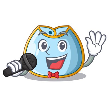 Şarkı ev yapımı bebek bib bez Karikatür