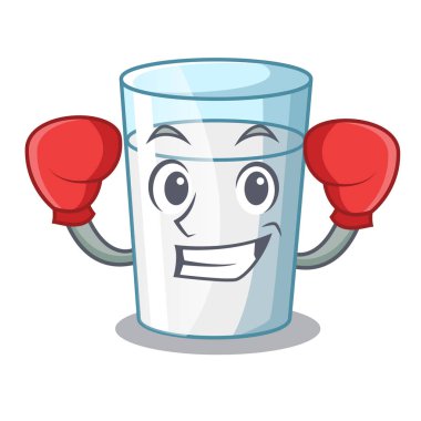 Boks karakter süt cam yemek masası