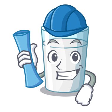 Mimar protein zengin süt çizgi film cam