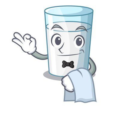 Garson taze süt cam karikatür tablo