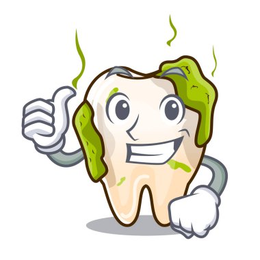 Çizgi film sağlıksız çürük dişler ağızda yaşasın