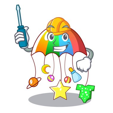 Otomotiv bebek oyuncakları asılı karikatür ile oynamak