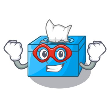 Süper kahraman karikatür doku kutusu Restoran