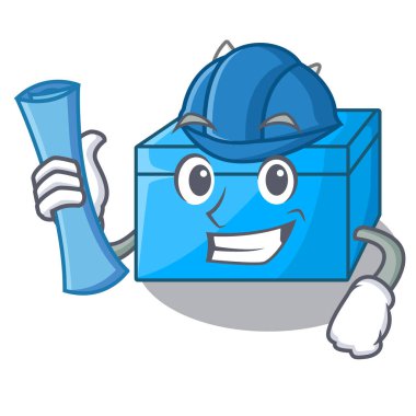 Mimar karikatür doku kutusu Restoran