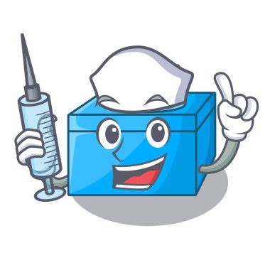 Hemşire karikatür doku kutusu Restoran