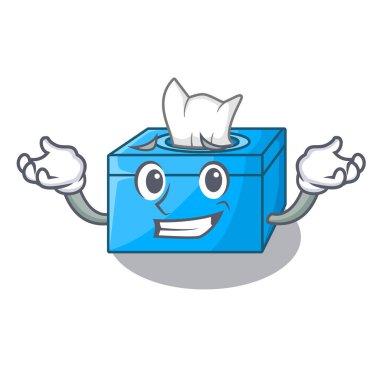 Sırıtan karikatür doku kutusu Restoran