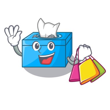 Alışveriş karikatür doku kutusu Restoran