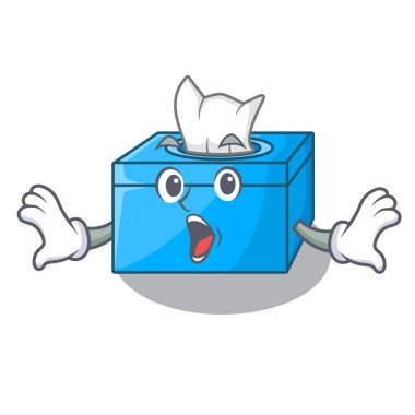 Sürpriz karikatür doku kutusunda büfe