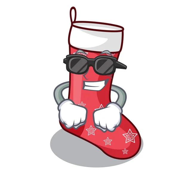 Super cool cartoon christmas socks for gifts christmas — Stock Vector