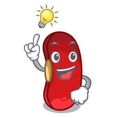 Barbunya üzerinde izole maskot kazık bir fikrim var.