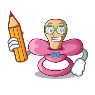 Öğrenci Yenidoğan emziği karikatür emiyor