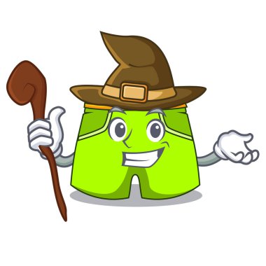 Cadı karikatür şort tarzı yüzme için