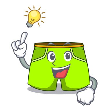 Maskot izole kısa pantolon moda bir fikrim var.