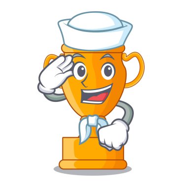 Denizci karakter altın kupa Ödülü Yarışması