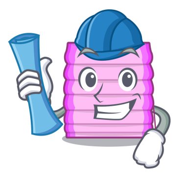 Bir pencere ev vektör çizim karikatür kör bahisleri mimar