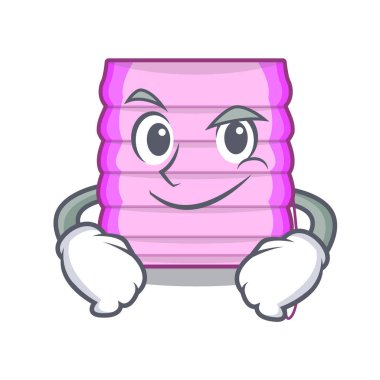 Bir pencere ev vektör çizim Smirking karikatür kör bahisleri