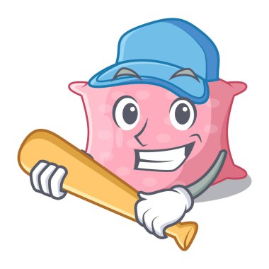 İskambil beyzbol karakter sevimli yastık yatak