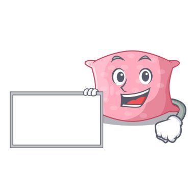 Yönetim Kurulu karakter sevimli yastık ile şişme