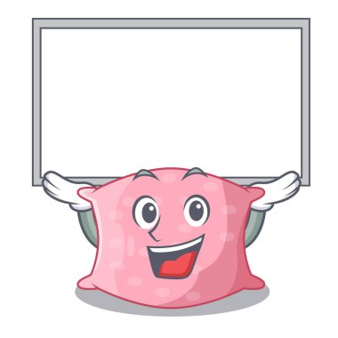 Yönetim Kurulu karakter sevimli yastık kadar şişme