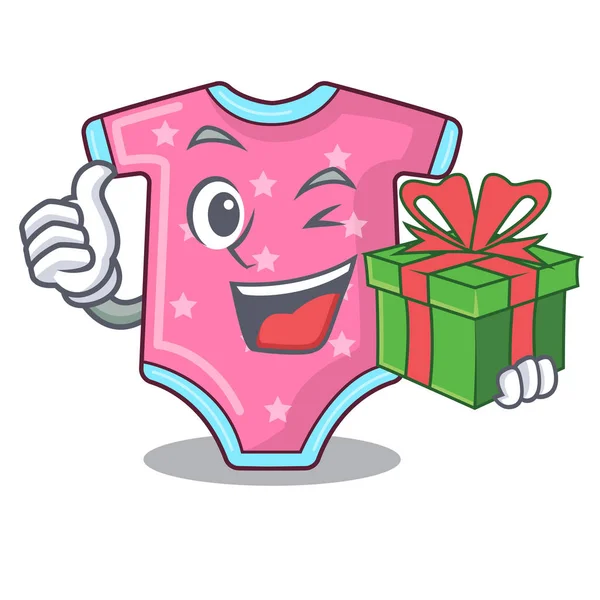 Hediye karikatür bebek giysileri ile yenidoğan