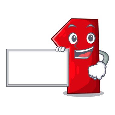 Yönetim Kurulu karakteri ile bir platform üzerinde numara