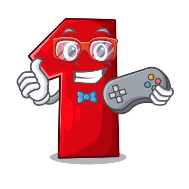 Oyun çizgi film şampiyon için bir numara