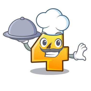 Evin dördüncü şekil vektör çizim karikatür